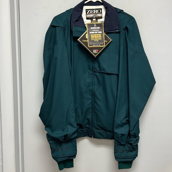 Zero Men's Green Windbreaker Jacket - Picture 1 of 11